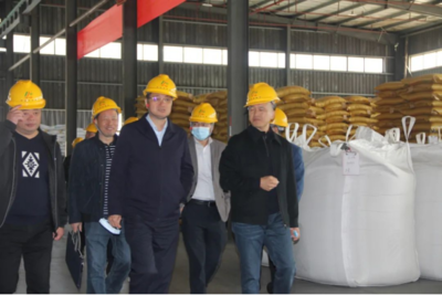 区领导深入闽雄生物调研指导，助力生物饲料研发高质量发展